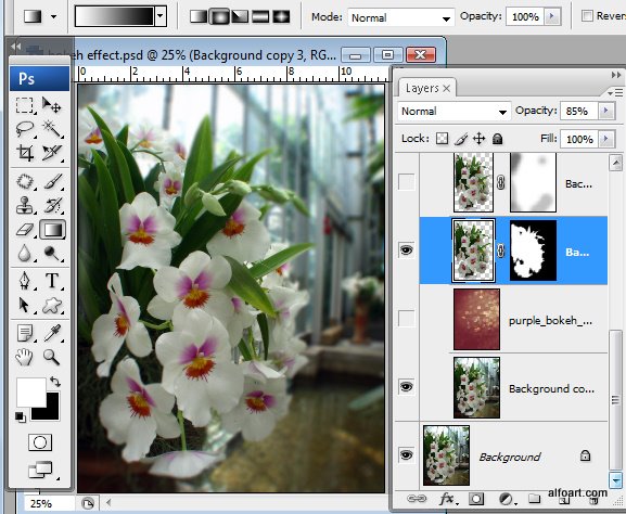Awesome digital bokeh effect in Photoshop